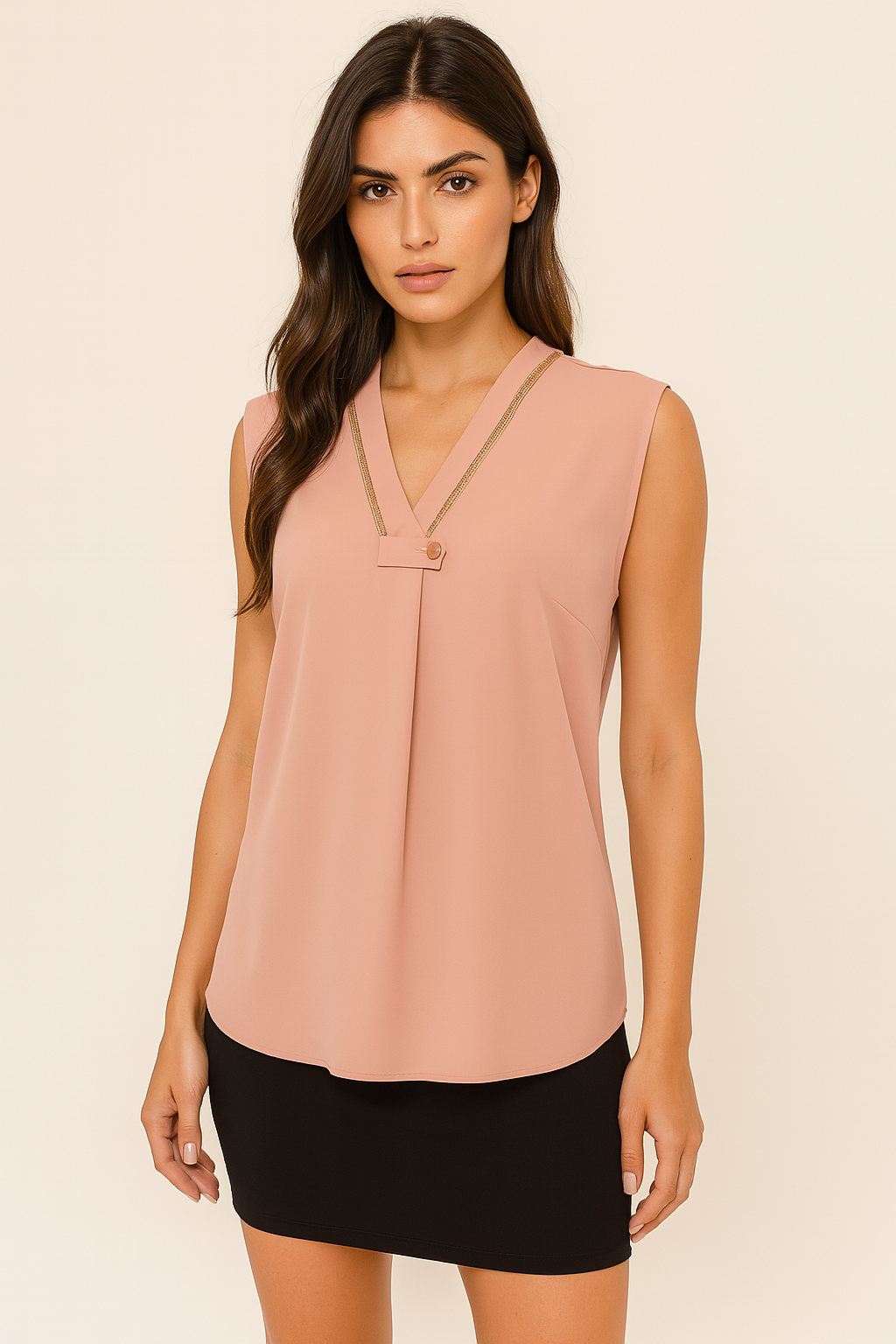 Vienna Muse — Pink Blouse