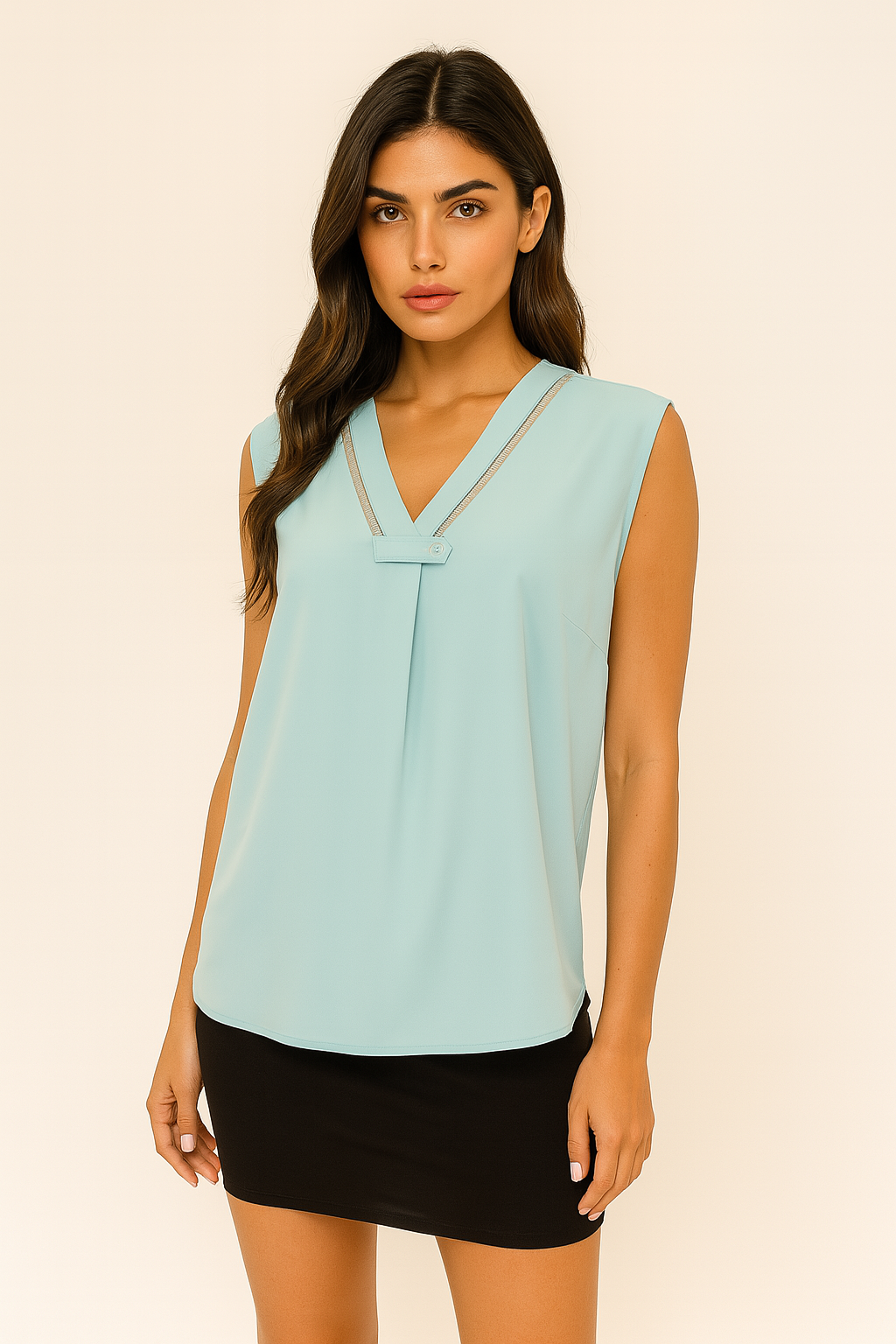 Vienna Muse — Blue Blouse