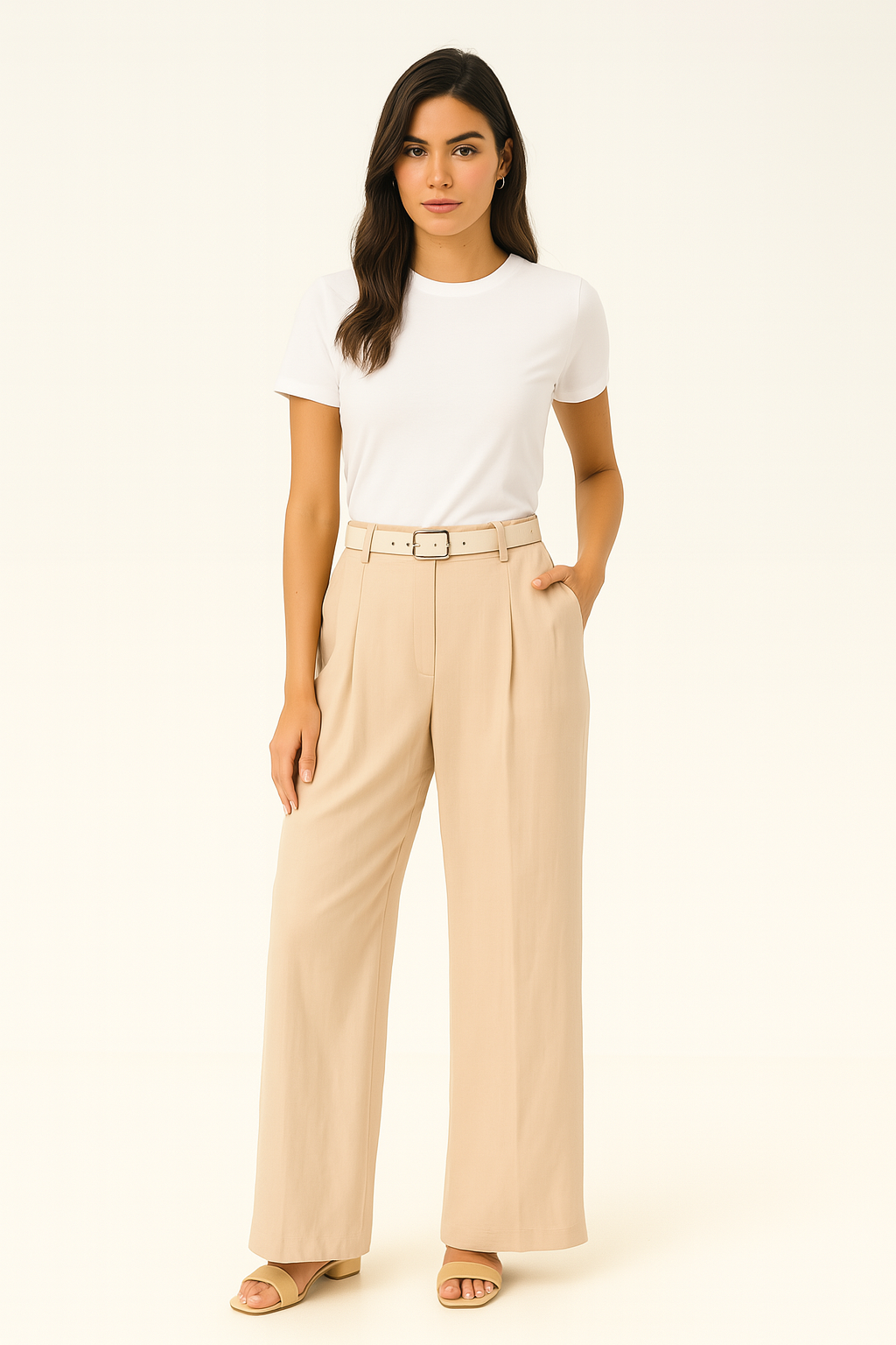 Sand Thread Trouser