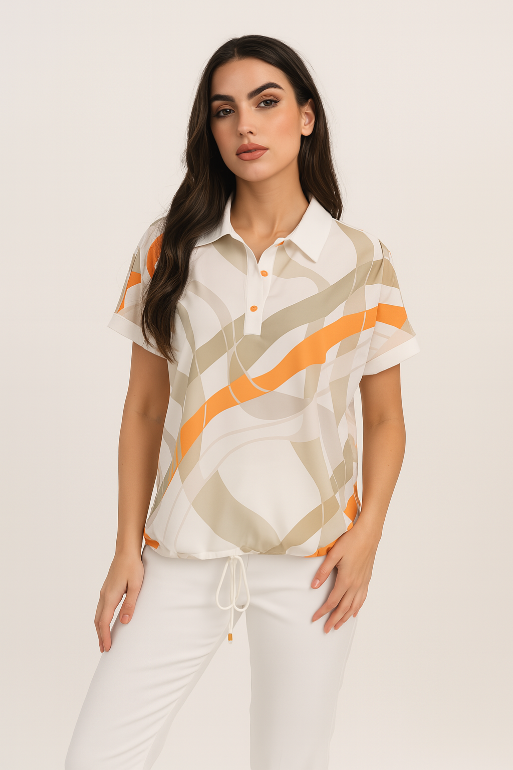 Valencia Charm — Multi Blouse