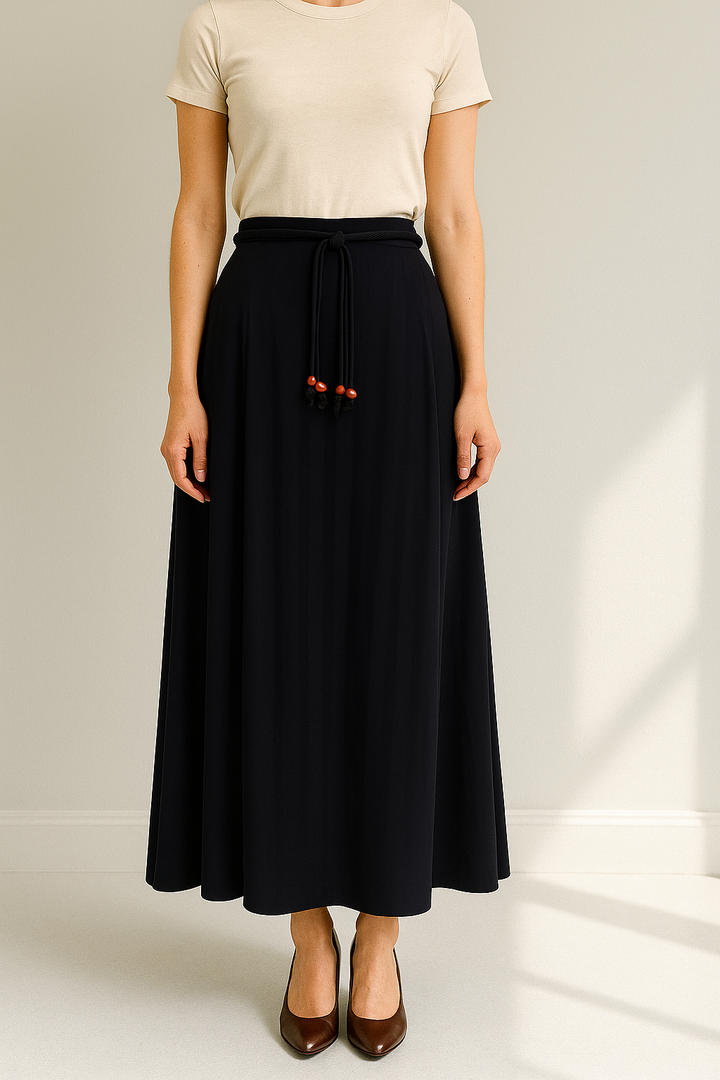 Black Moscow Gala Skirt