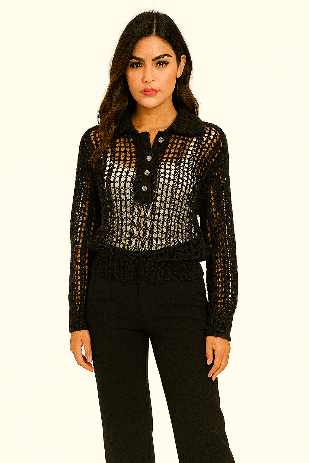 Kristelle BLOUSE Black