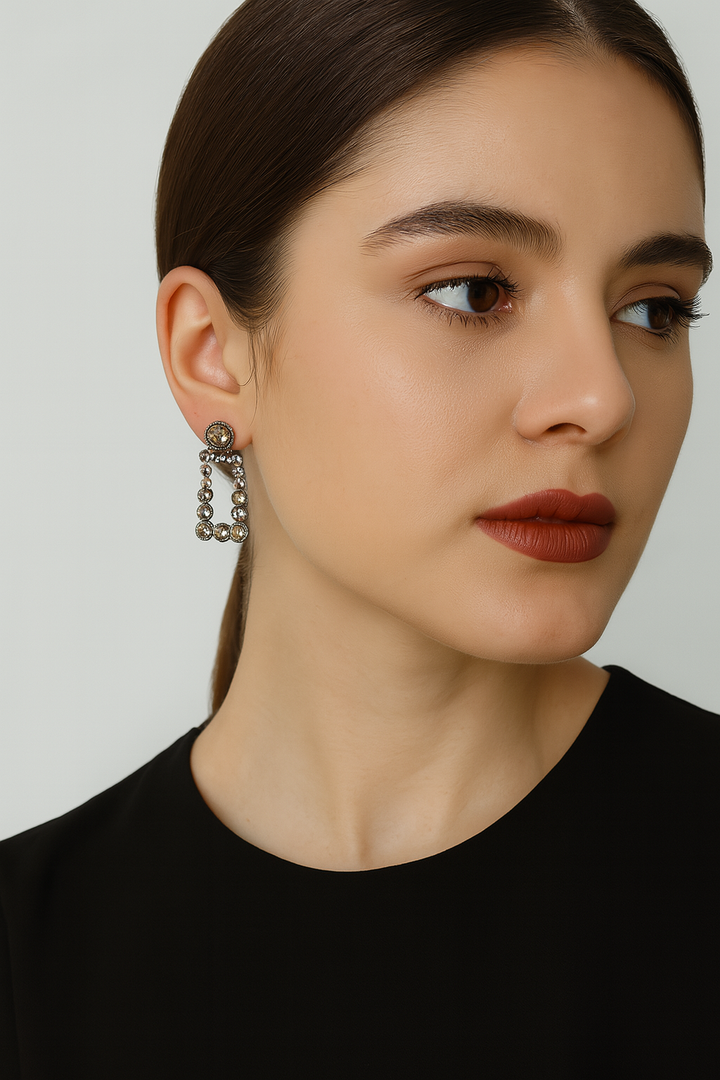 Olive Mirage Earrings
