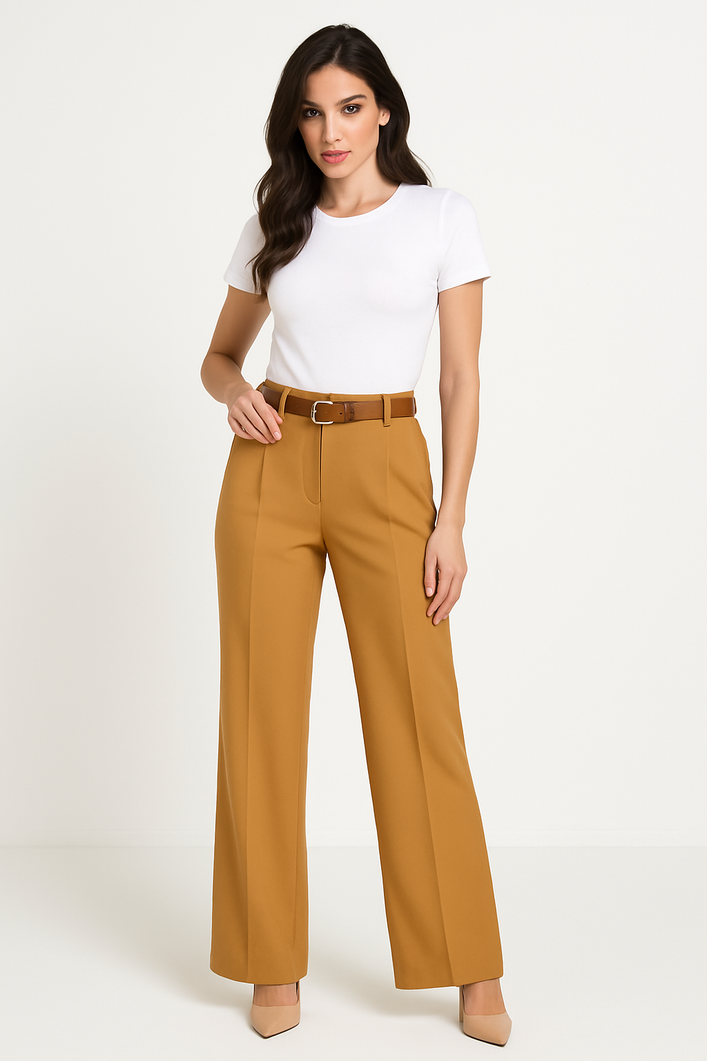 Beige Whisper Pant