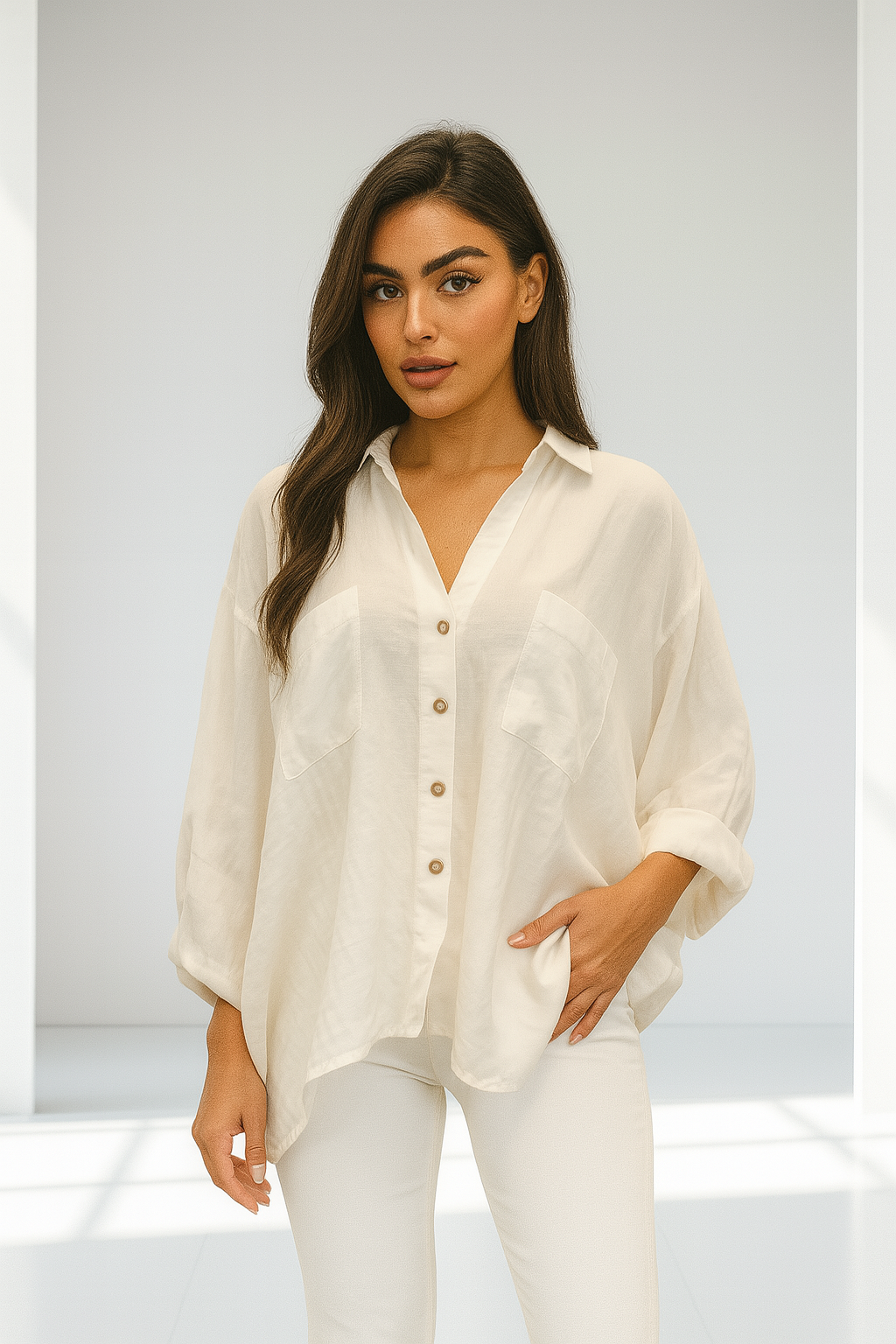 loriska-label-blouse-white