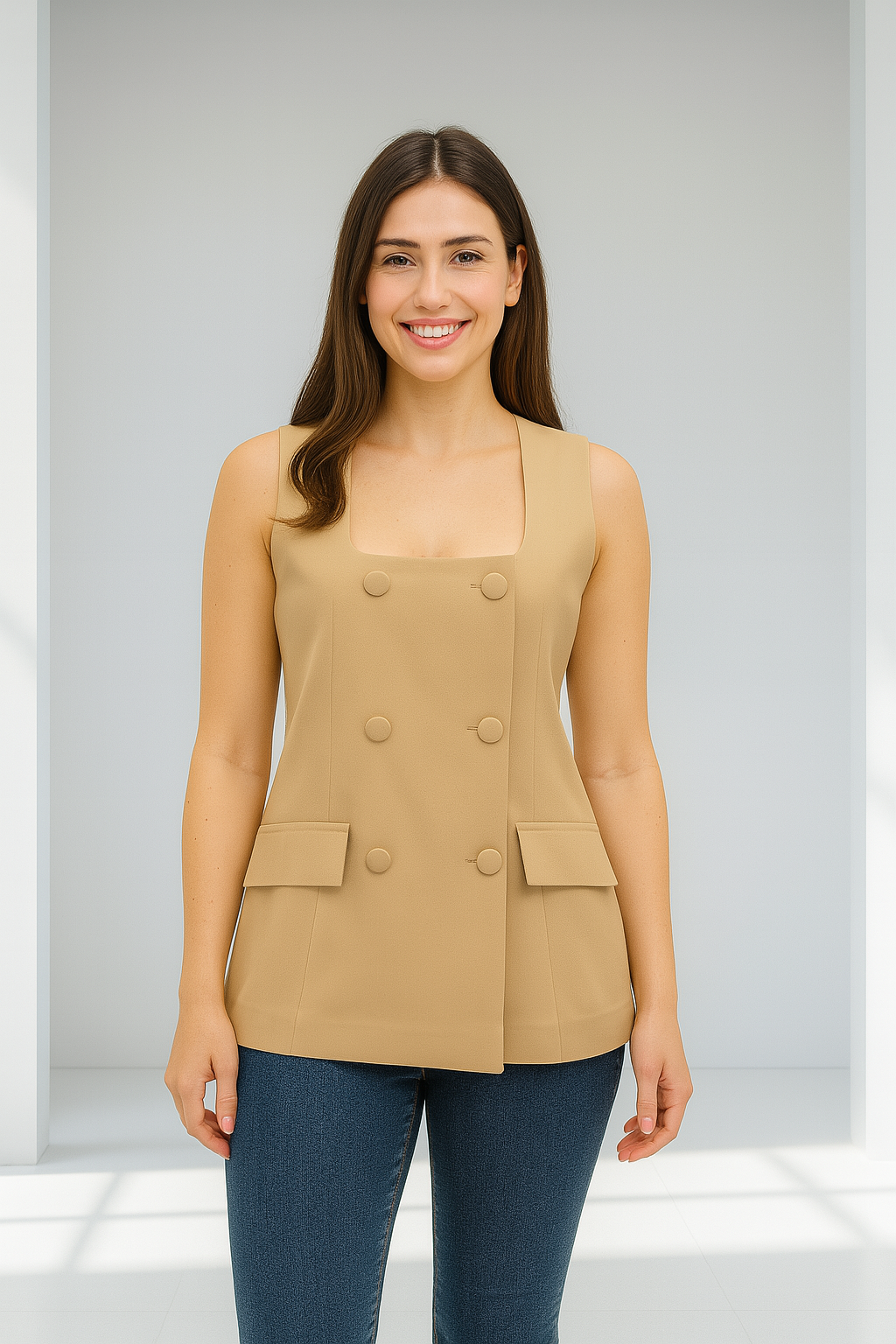 Belezza Vest BEIGE