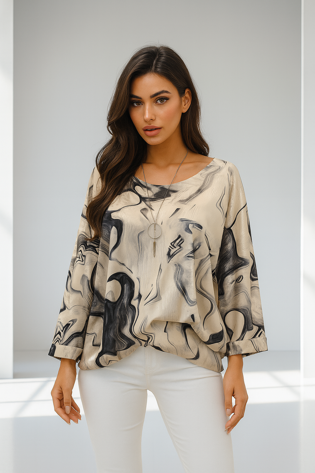 olvessa-style-blouse-multigrey
