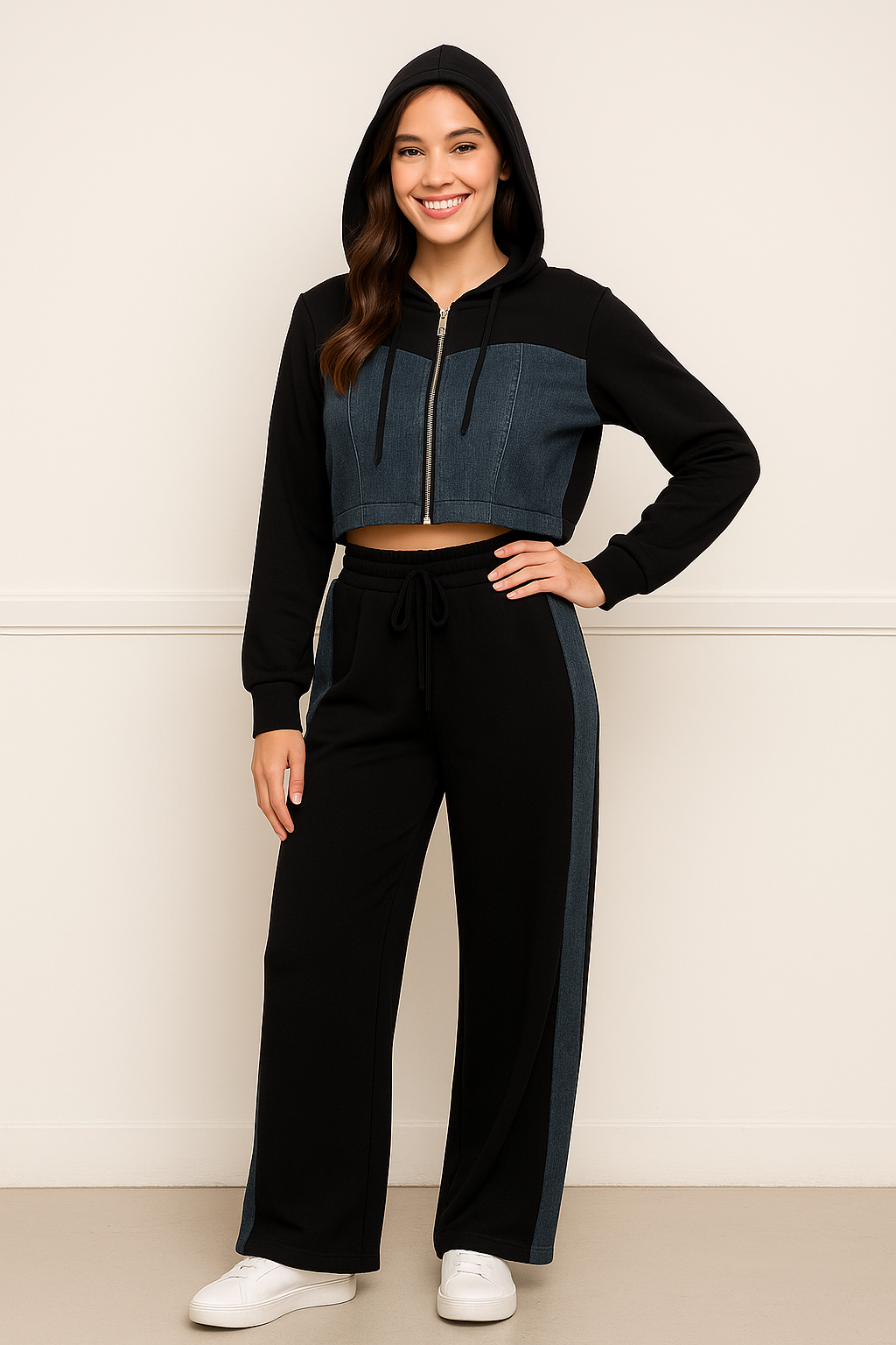 NOX Style Trouser Set – Olive
