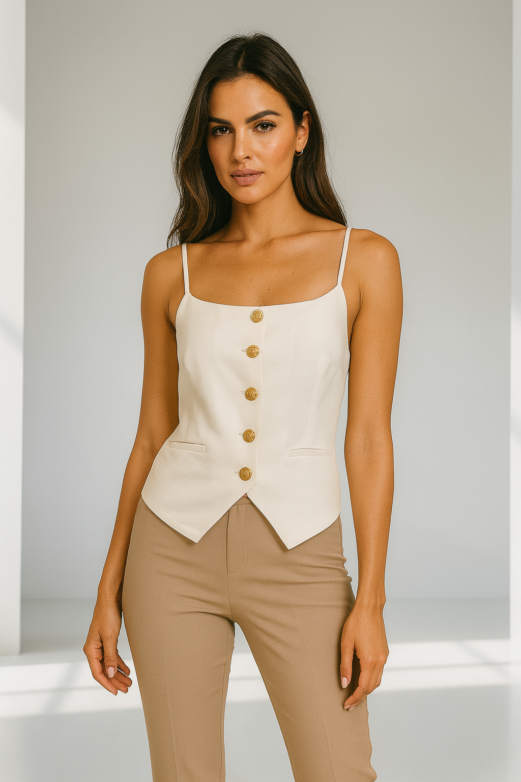 Eliska Vest WHITE