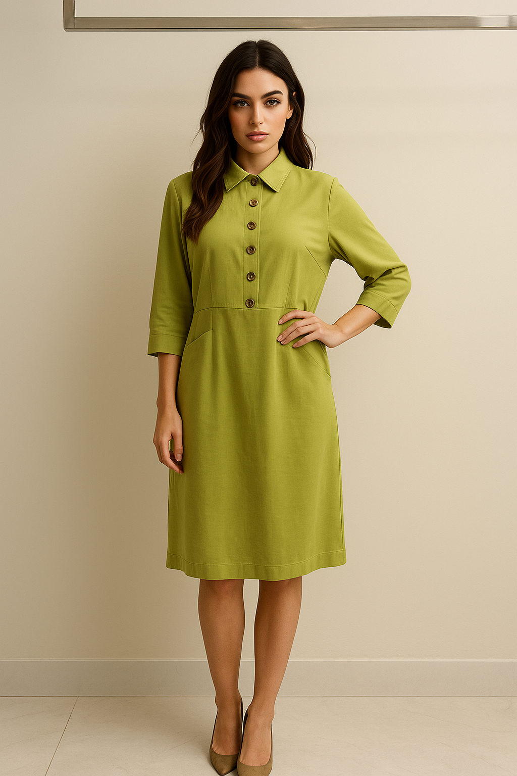Mint Blossom Dress - Mint