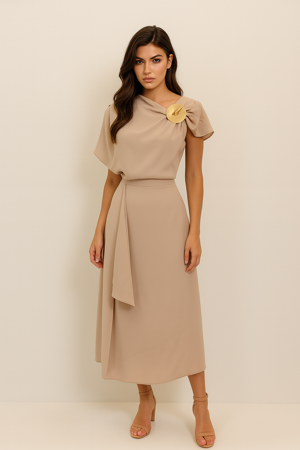 Vanilla Cloud Dress - Cream
