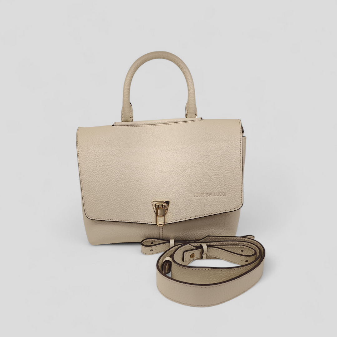 Tony Bellucci Ivory Bloom Bag