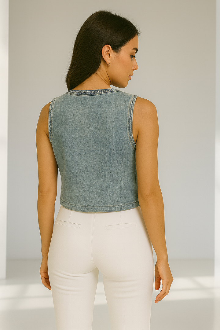 Lana Vest DENIM