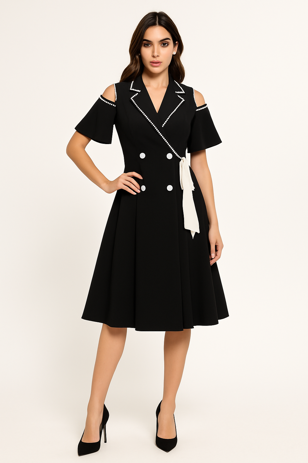 inessa-dress-black-white