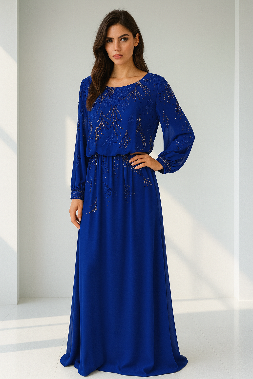 belle-dress-blue