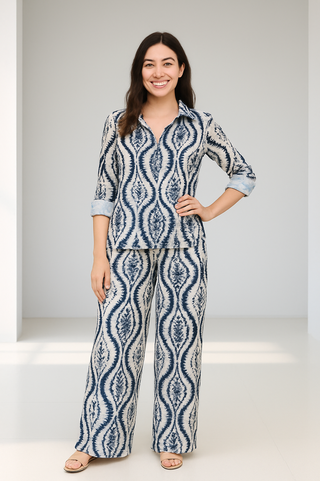 Crisp Mosaic 2-Piece Set -Multicolor