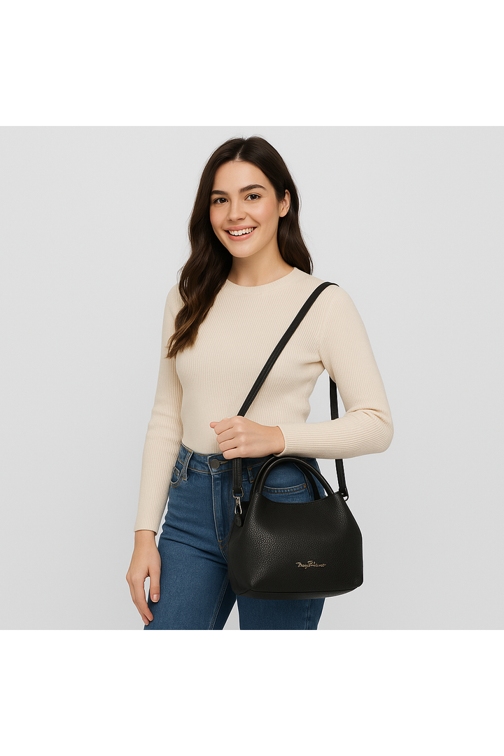 Tony Bellucci Black Orchid Bag