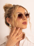 Sculpted Gold Statement Earrings
