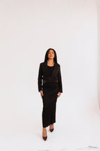 Structured Black Formal Jacket