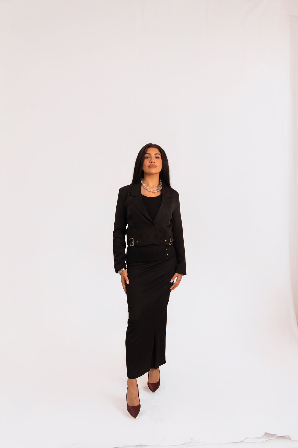 Structured Black Formal Jacket