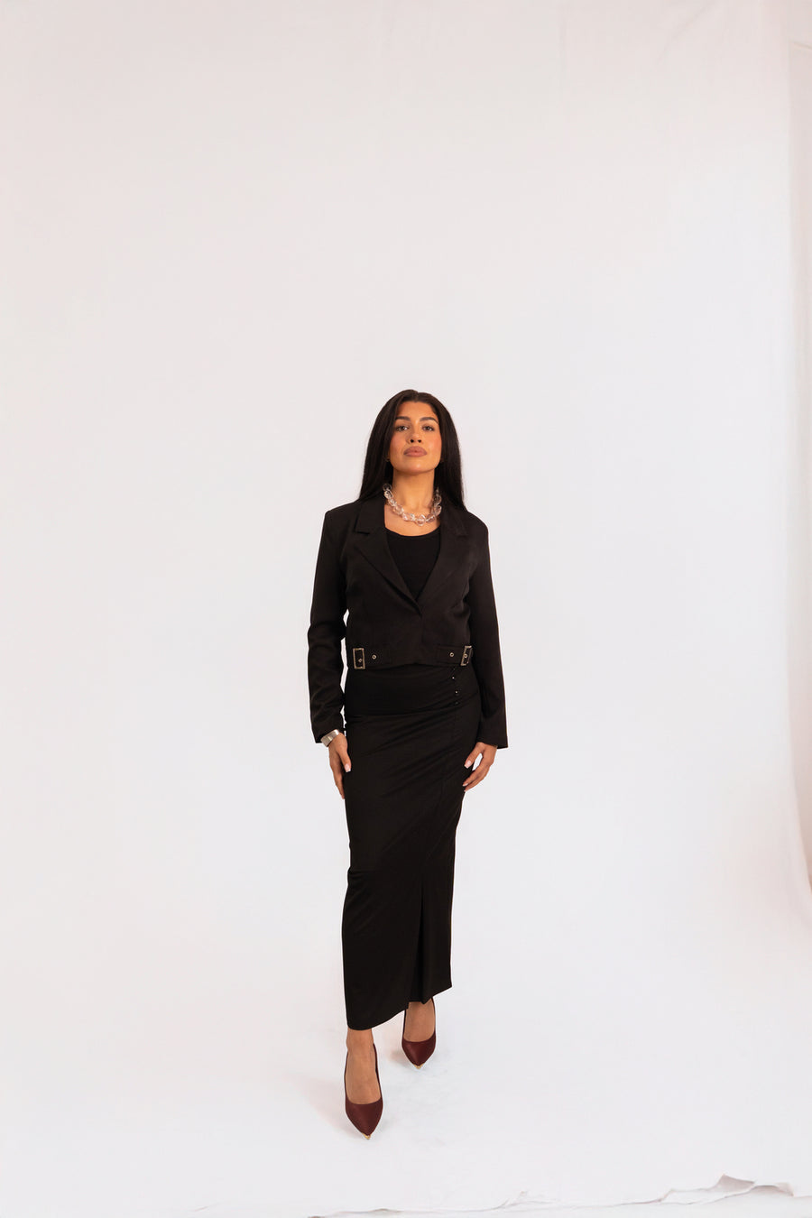 Structured Black Formal Jacket