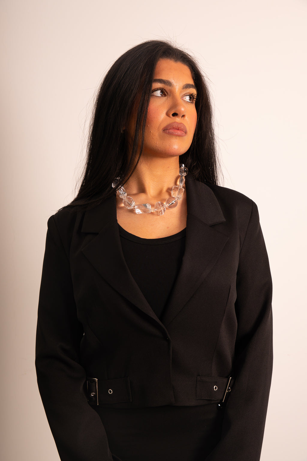 Structured Black Formal Jacket