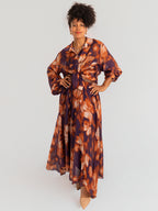Burnt Orange & Plum Mixed Set