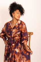 Burnt Orange & Plum Mixed Set
