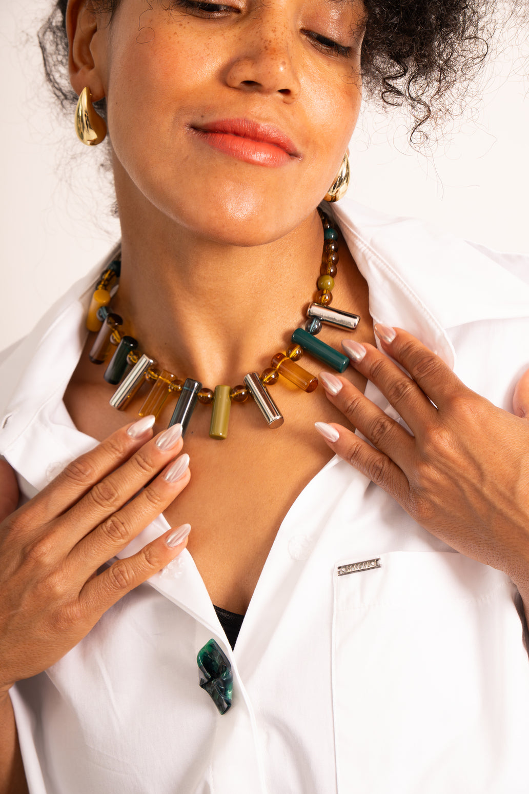 Multi-Tone Artisanal Necklace