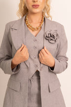 Light Beige Tailored Suit