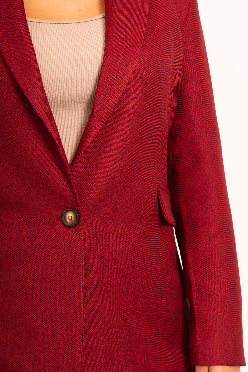 Burgundy tailored Suit