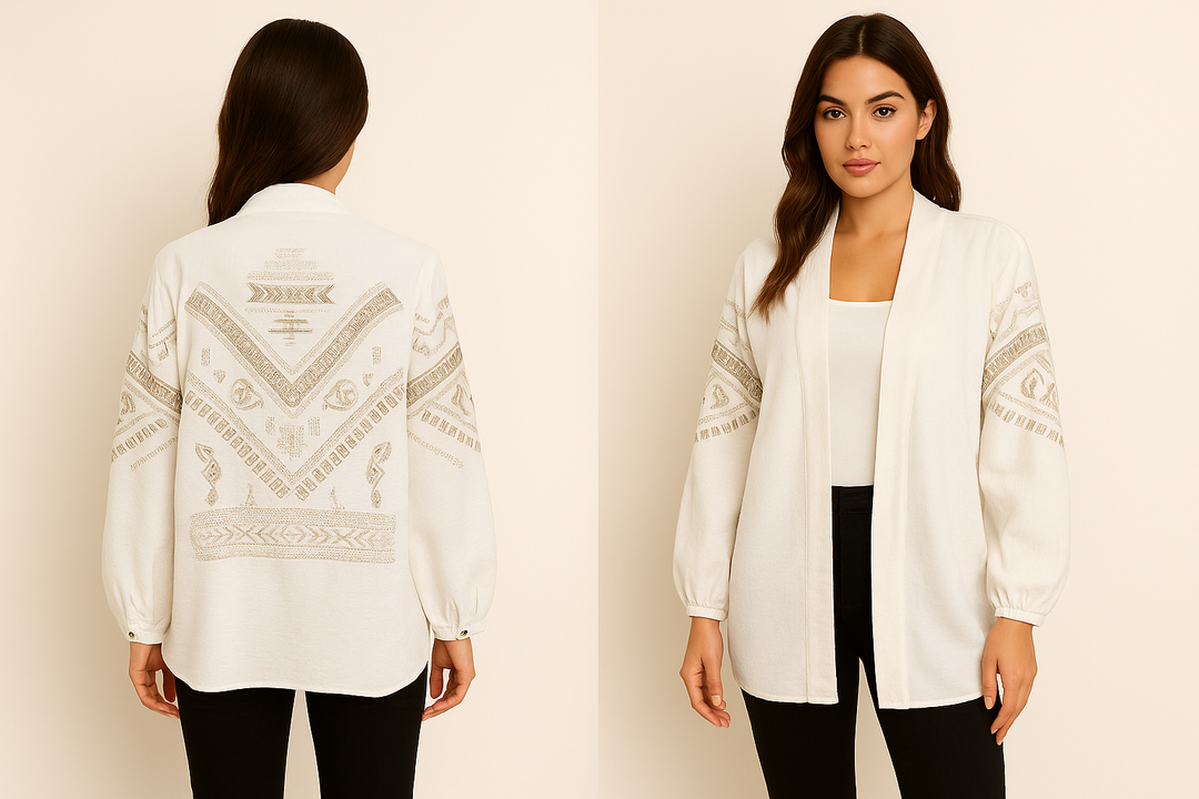 Empire Fade JACKET WHITE