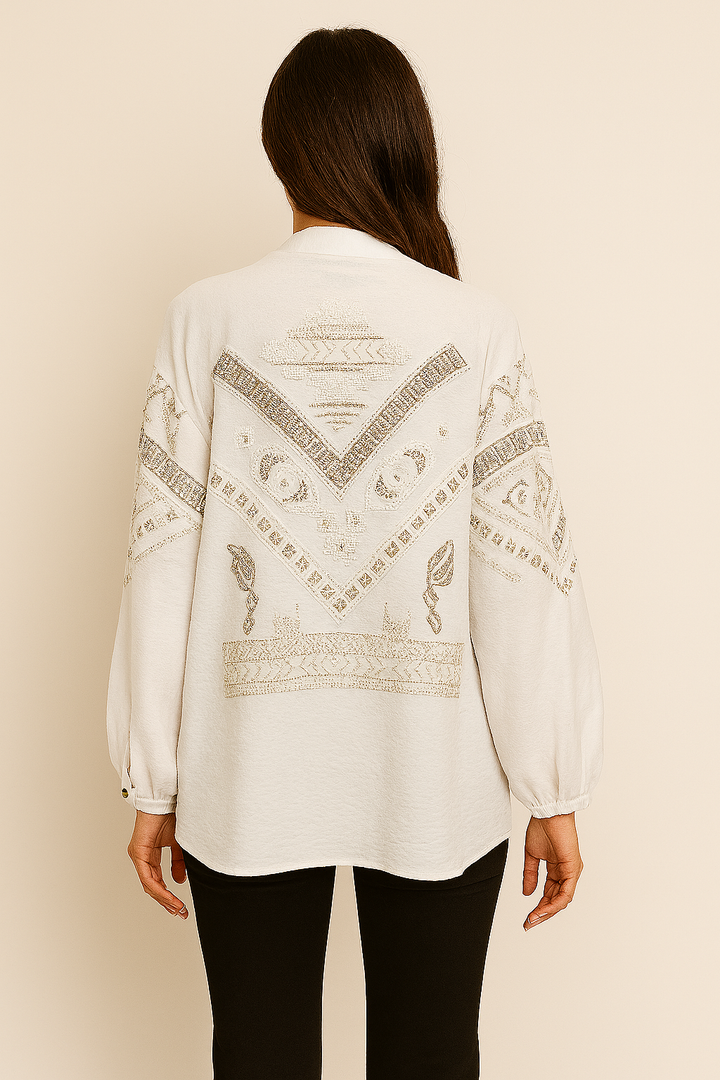 Empire Fade JACKET WHITE